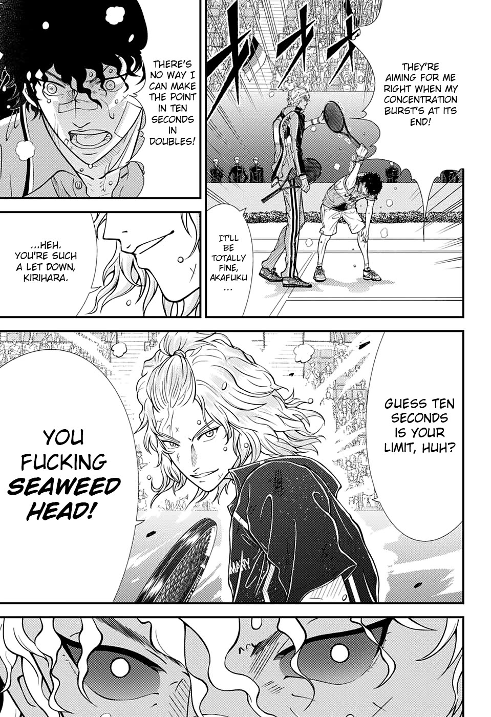 New Prince of Tennis Chapter 334 page 6 - Chapter 334: We're exceedingly not alone