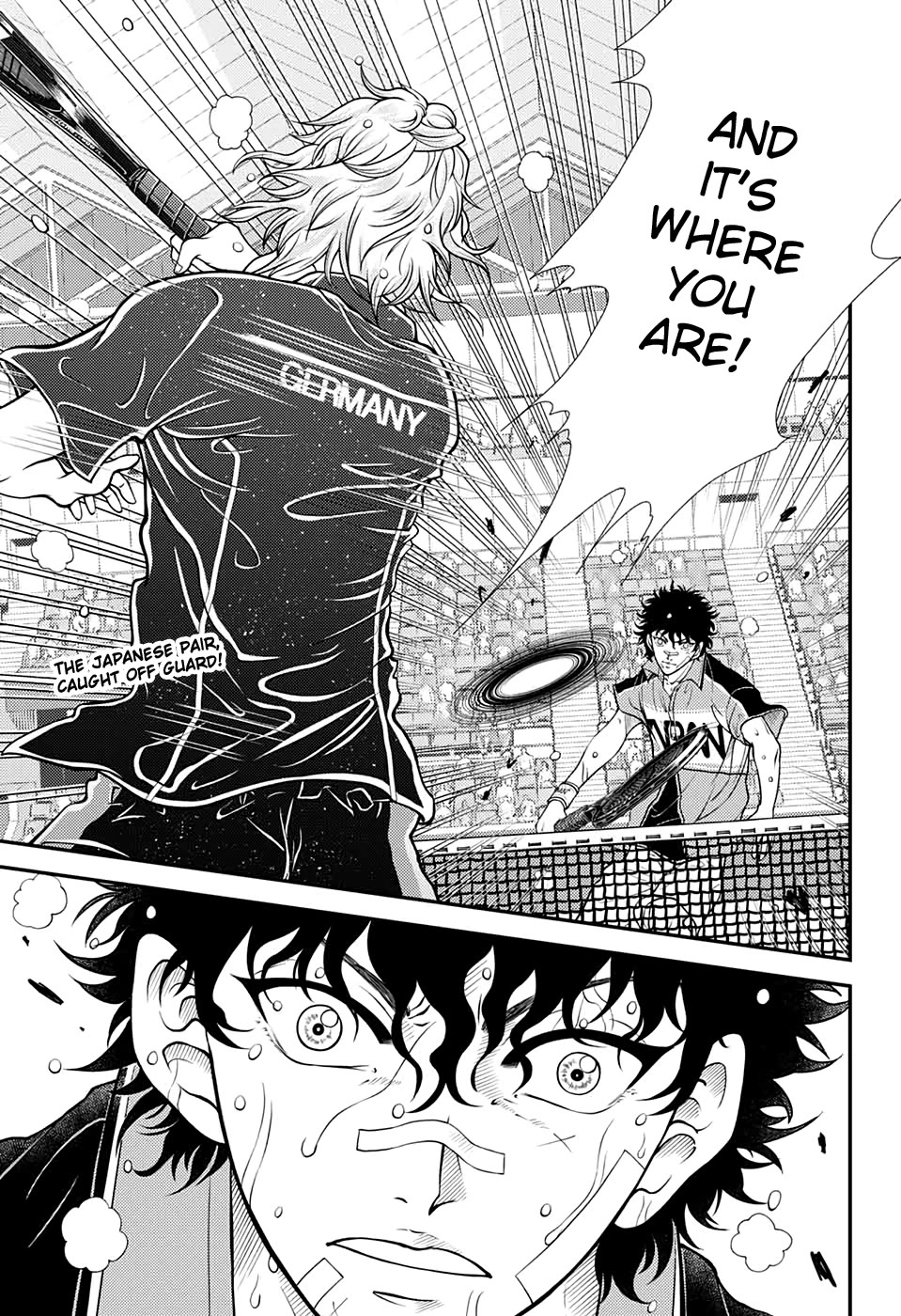 New Prince of Tennis Chapter 335 page 1 - Chapter 335: A guardian angel