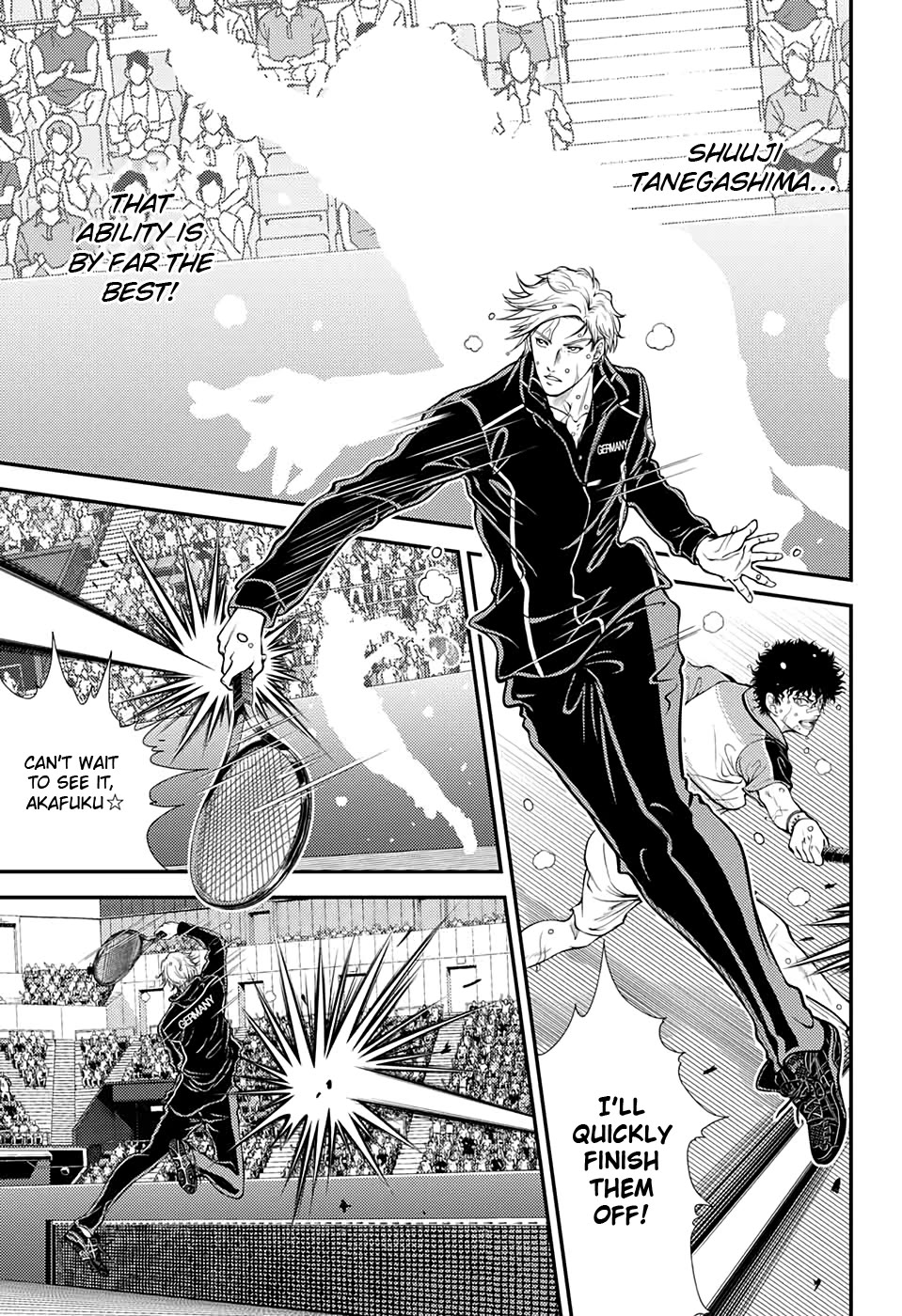 New Prince of Tennis Chapter 335 page 10 - Chapter 335: A guardian angel