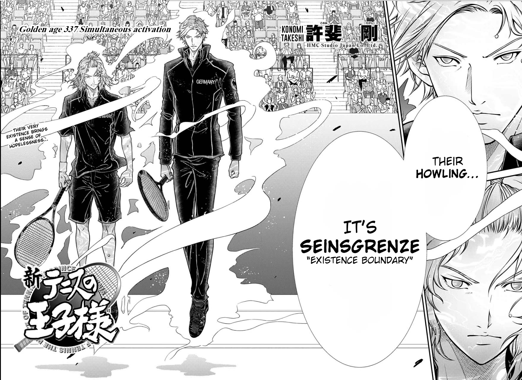New Prince of Tennis Chapter 337 page 2 - Chapter 337: Simultaneous activation