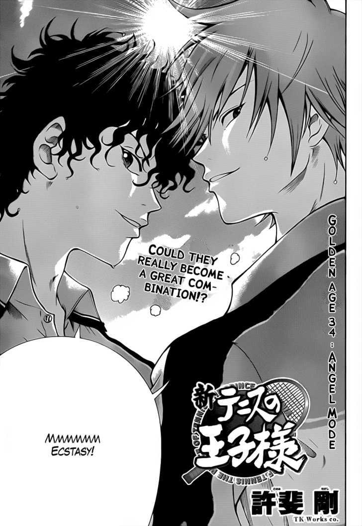New Prince of Tennis Chapter 34 page 3 - Chapter 34 : Angel Mode