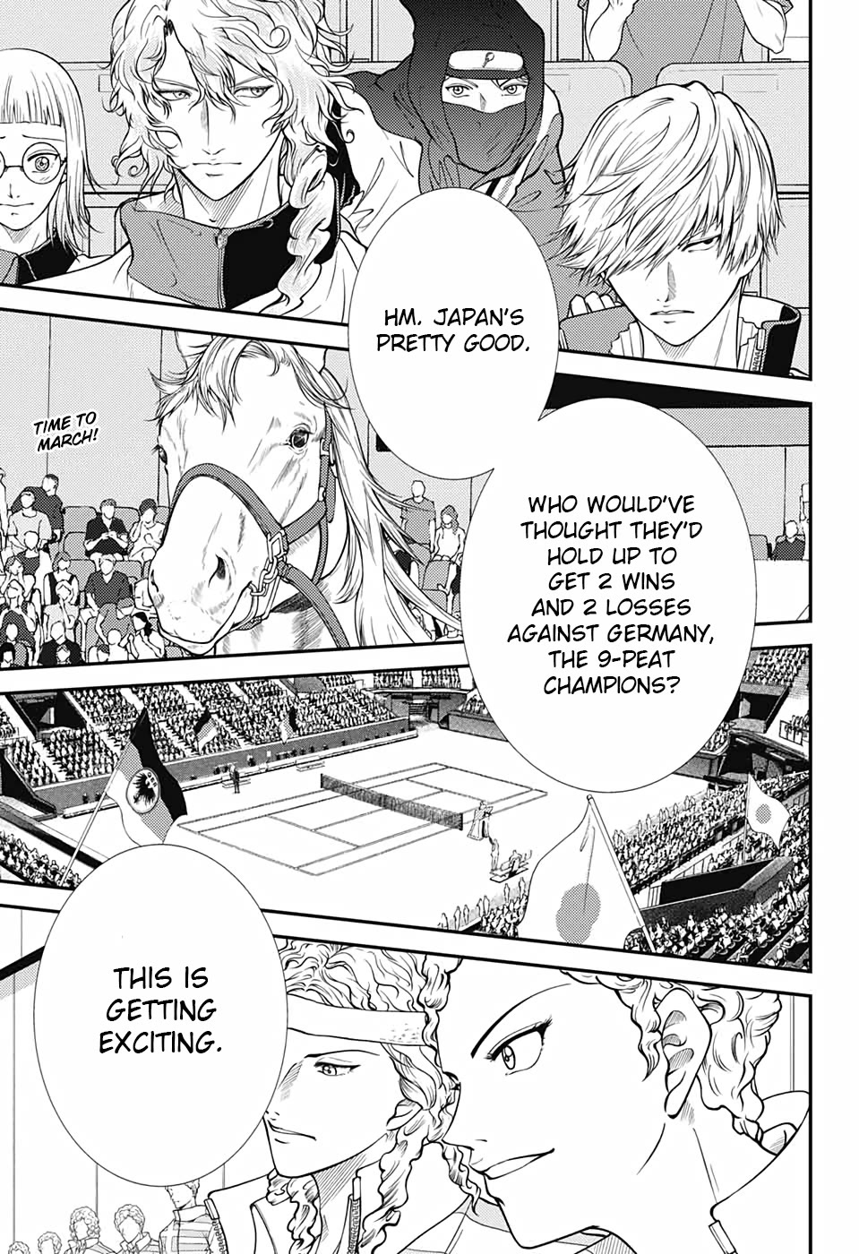 New Prince of Tennis Chapter 340 page 3 - Chapter 340: The Exotic of Japan