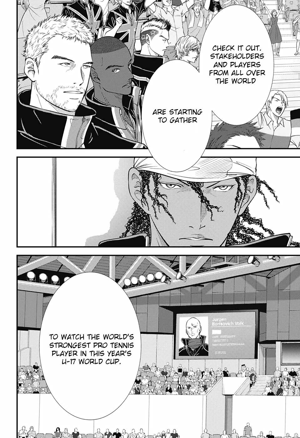New Prince of Tennis Chapter 340 page 4 - Chapter 340: The Exotic of Japan