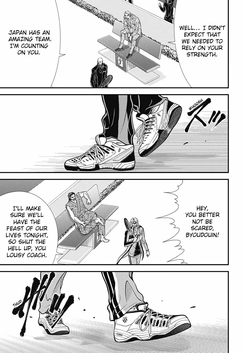 New Prince of Tennis Chapter 340 page 5 - Chapter 340: The Exotic of Japan
