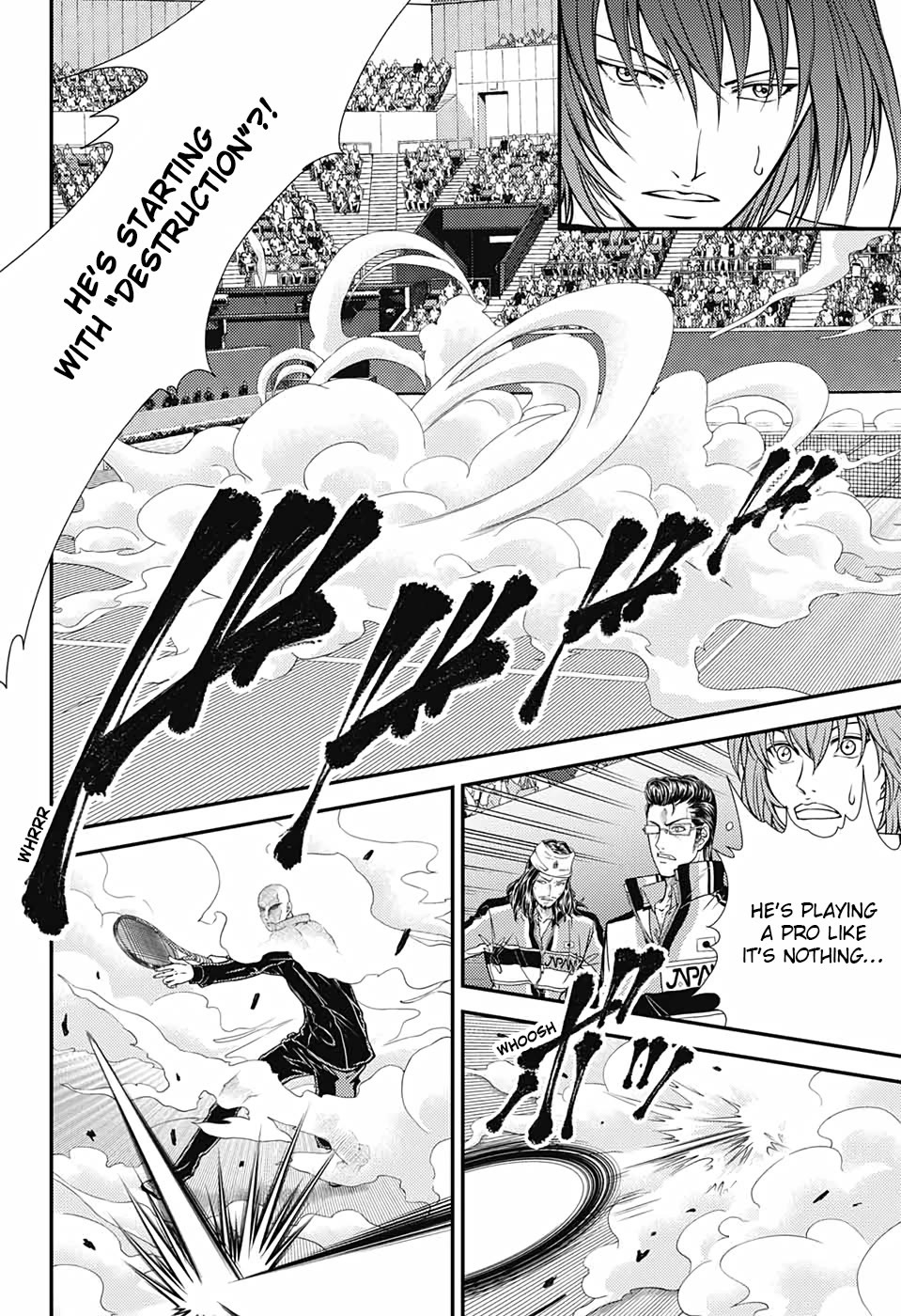 New Prince of Tennis Chapter 340 page 9 - Chapter 340: The Exotic of Japan