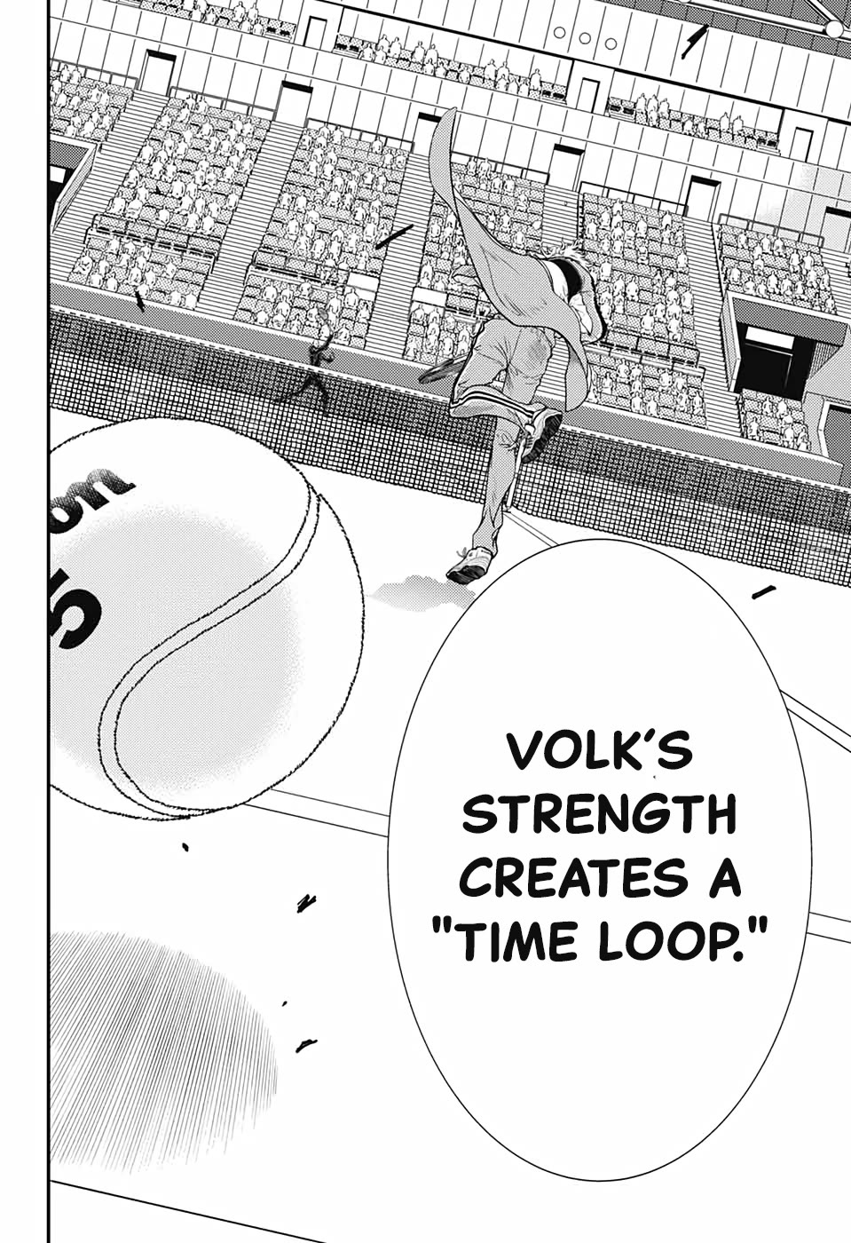 New Prince of Tennis Chapter 342 page 10 - Chapter 342: Time Loop ~ Wirbel Taufe