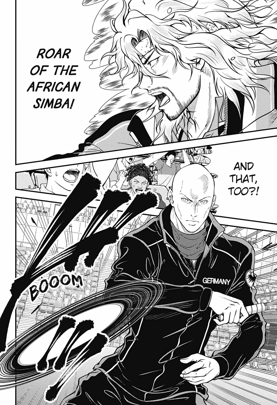 New Prince of Tennis Chapter 342 page 2 - Chapter 342: Time Loop ~ Wirbel Taufe