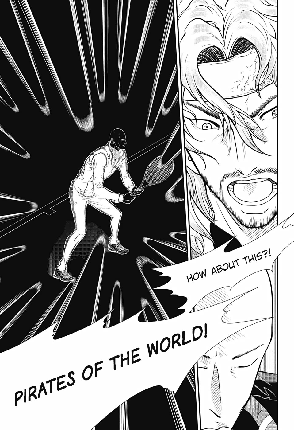 New Prince of Tennis Chapter 342 page 3 - Chapter 342: Time Loop ~ Wirbel Taufe