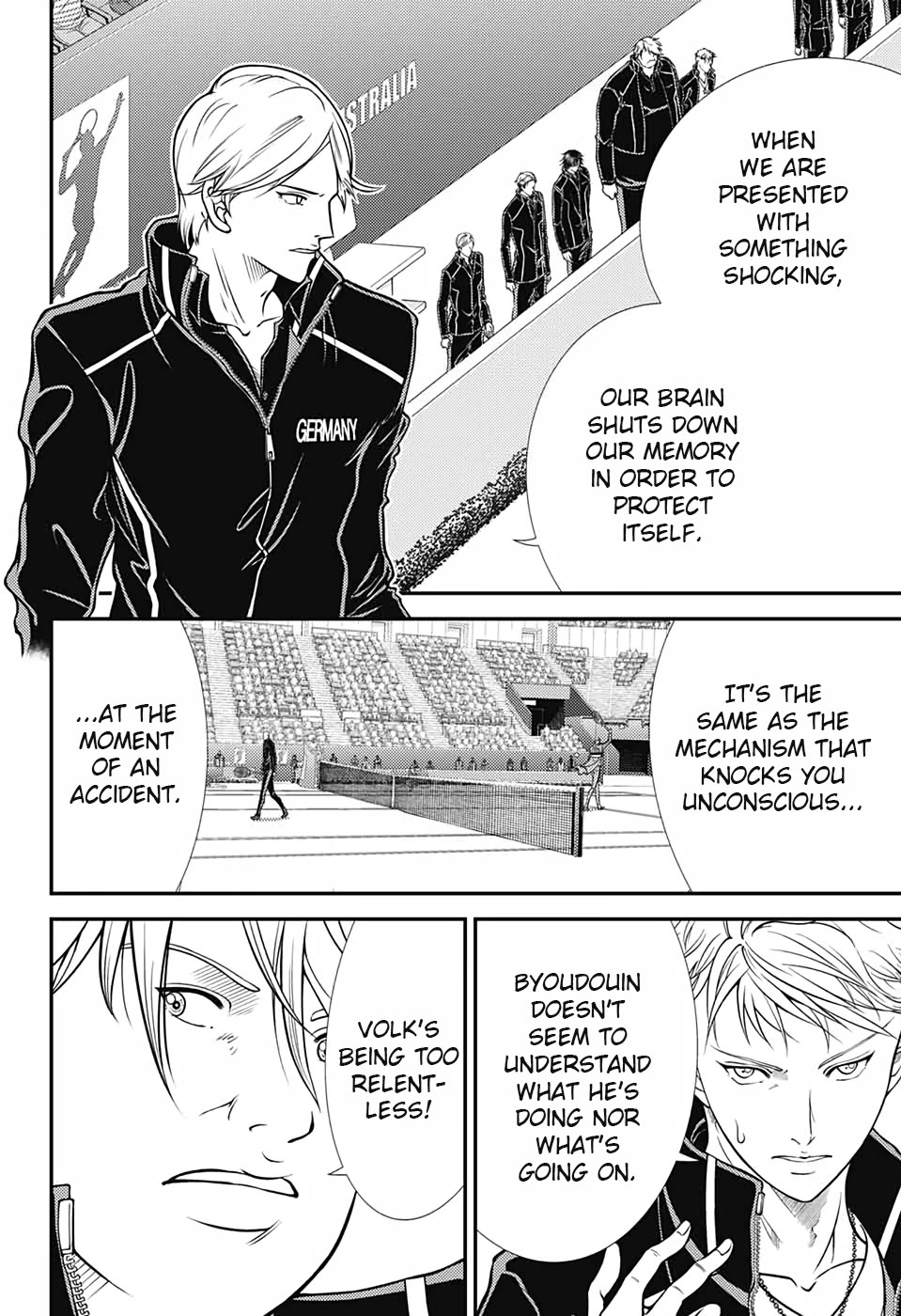 New Prince of Tennis Chapter 342 page 8 - Chapter 342: Time Loop ~ Wirbel Taufe