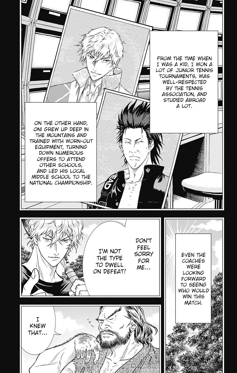 New Prince of Tennis Chapter 344 page 1 - Chapter 344: Too strong for his own good