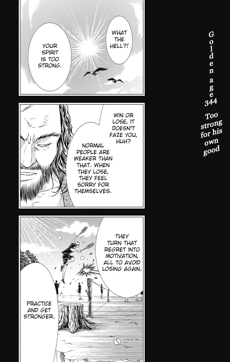 New Prince of Tennis Chapter 344 page 3 - Chapter 344: Too strong for his own good