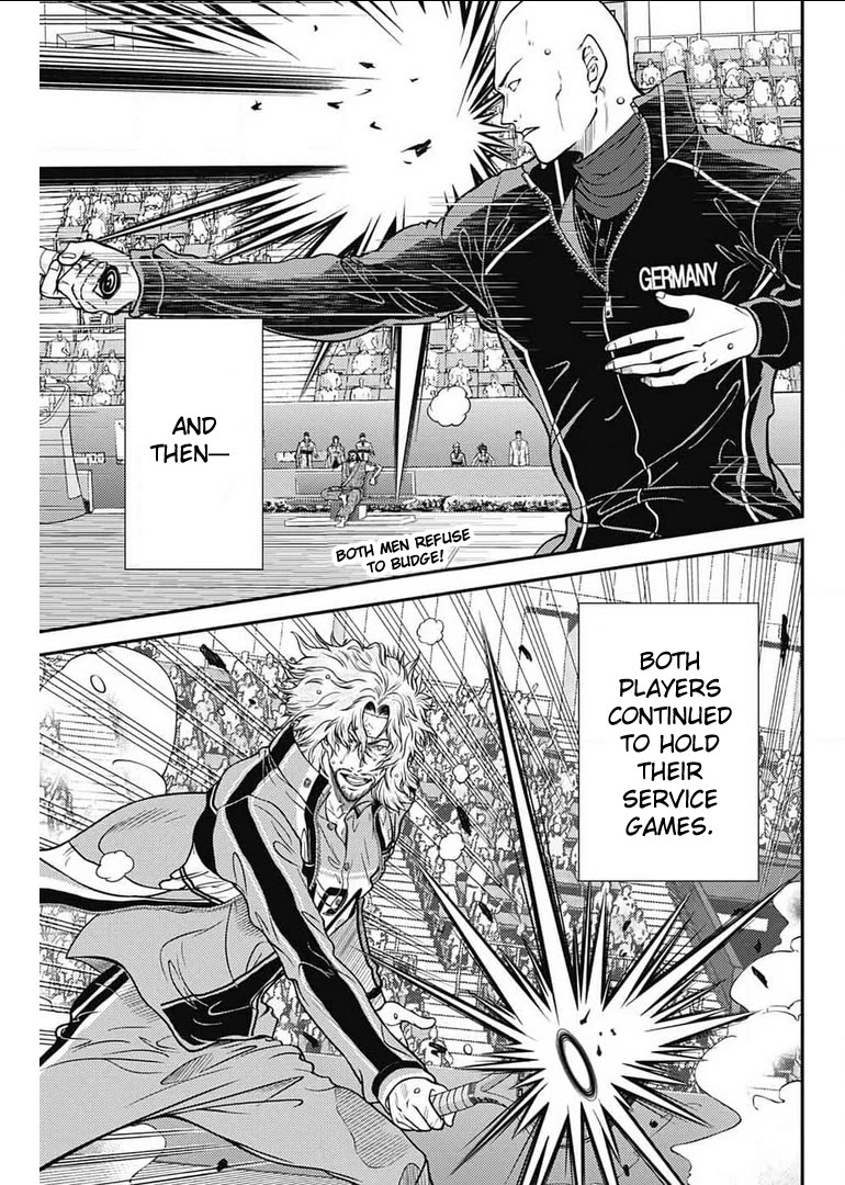 New Prince of Tennis Chapter 348 page 1 - Chapter 348: When the flame of life burns out