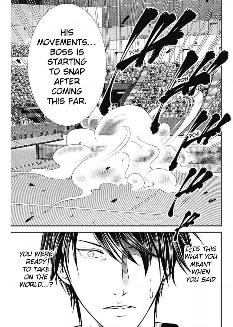 New Prince of Tennis Chapter 348 page 12 - Chapter 348: When the flame of life burns out