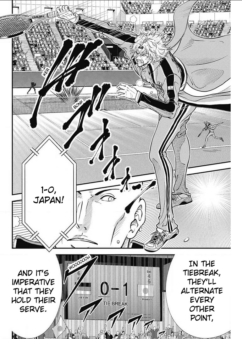 New Prince of Tennis Chapter 348 page 4 - Chapter 348: When the flame of life burns out
