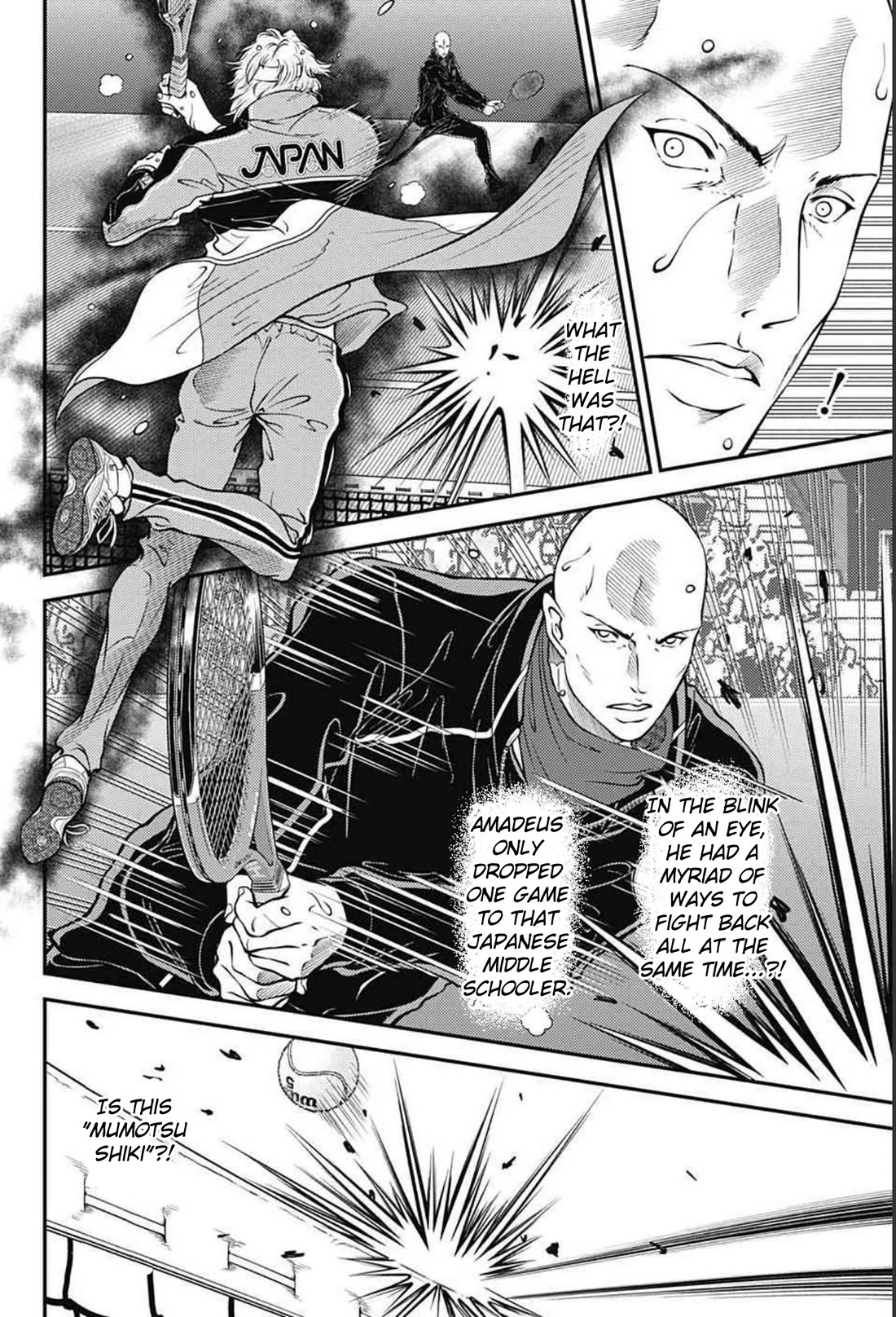 New Prince of Tennis Chapter 349 page 3 - Chapter 349: Perish... And Rise Again...
