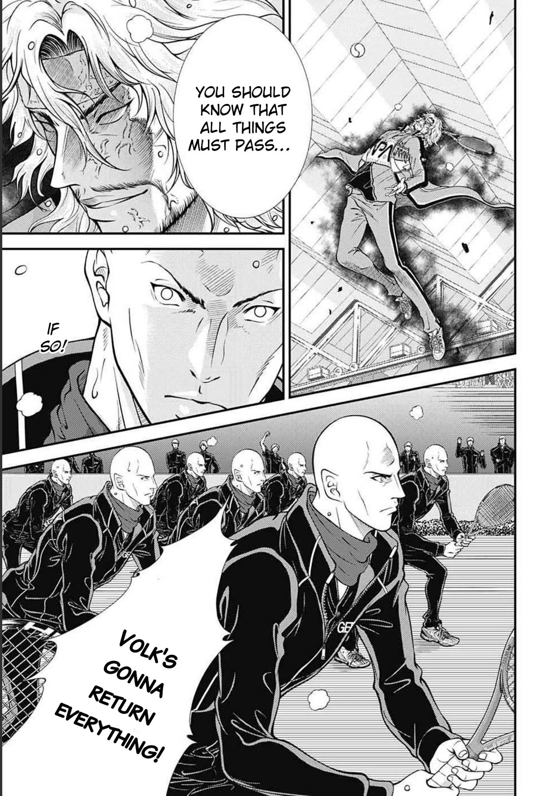 New Prince of Tennis Chapter 349 page 4 - Chapter 349: Perish... And Rise Again...