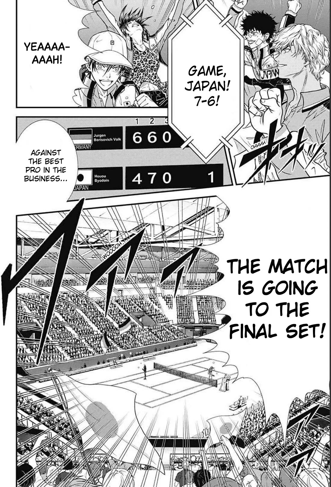 New Prince of Tennis Chapter 349 page 6 - Chapter 349: Perish... And Rise Again...