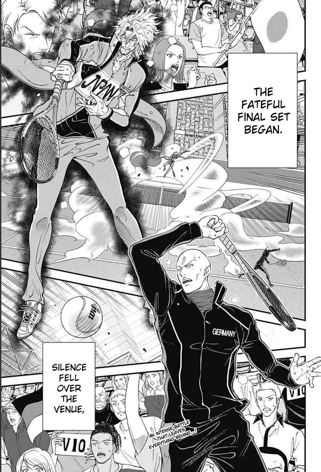 New Prince of Tennis Chapter 350 page 1 - Chapter 350: No pro can do this