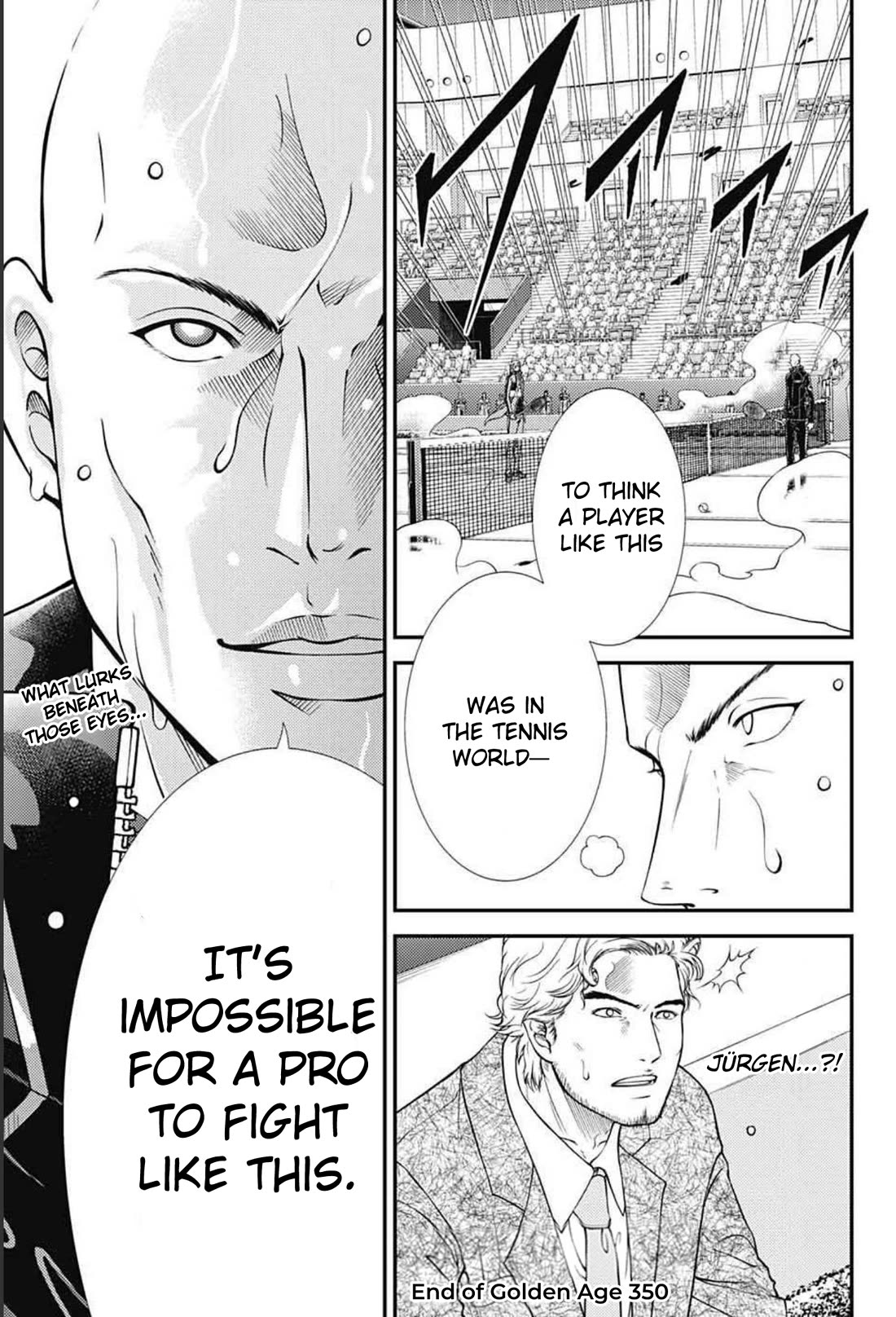 New Prince of Tennis Chapter 350 page 11 - Chapter 350: No pro can do this