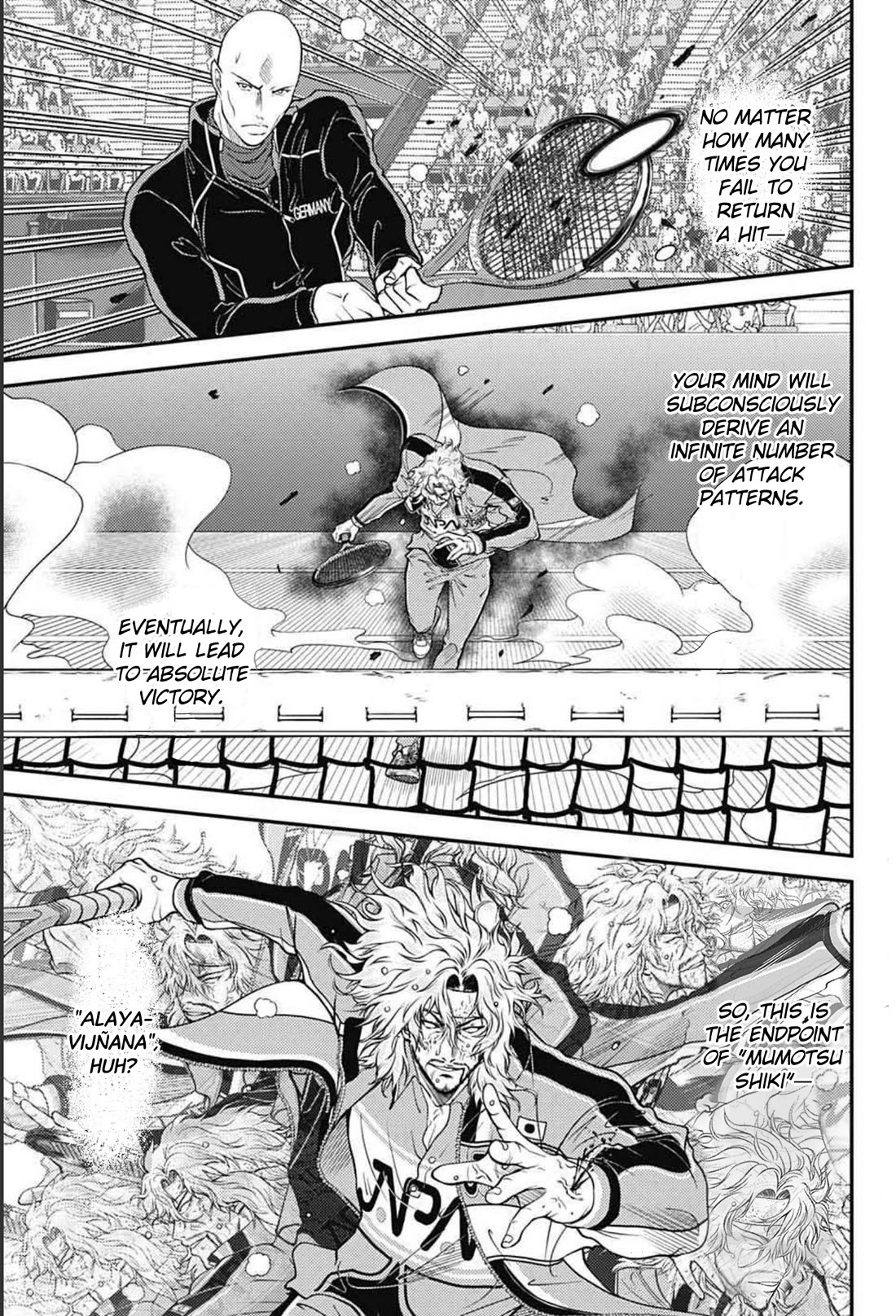 New Prince of Tennis Chapter 350 page 3 - Chapter 350: No pro can do this