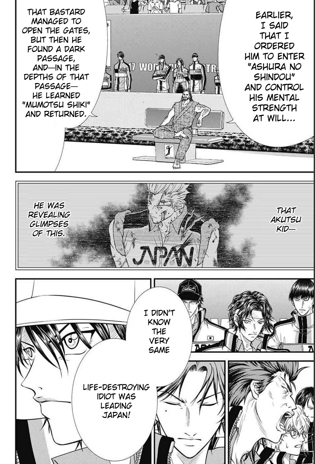 New Prince of Tennis Chapter 350 page 4 - Chapter 350: No pro can do this