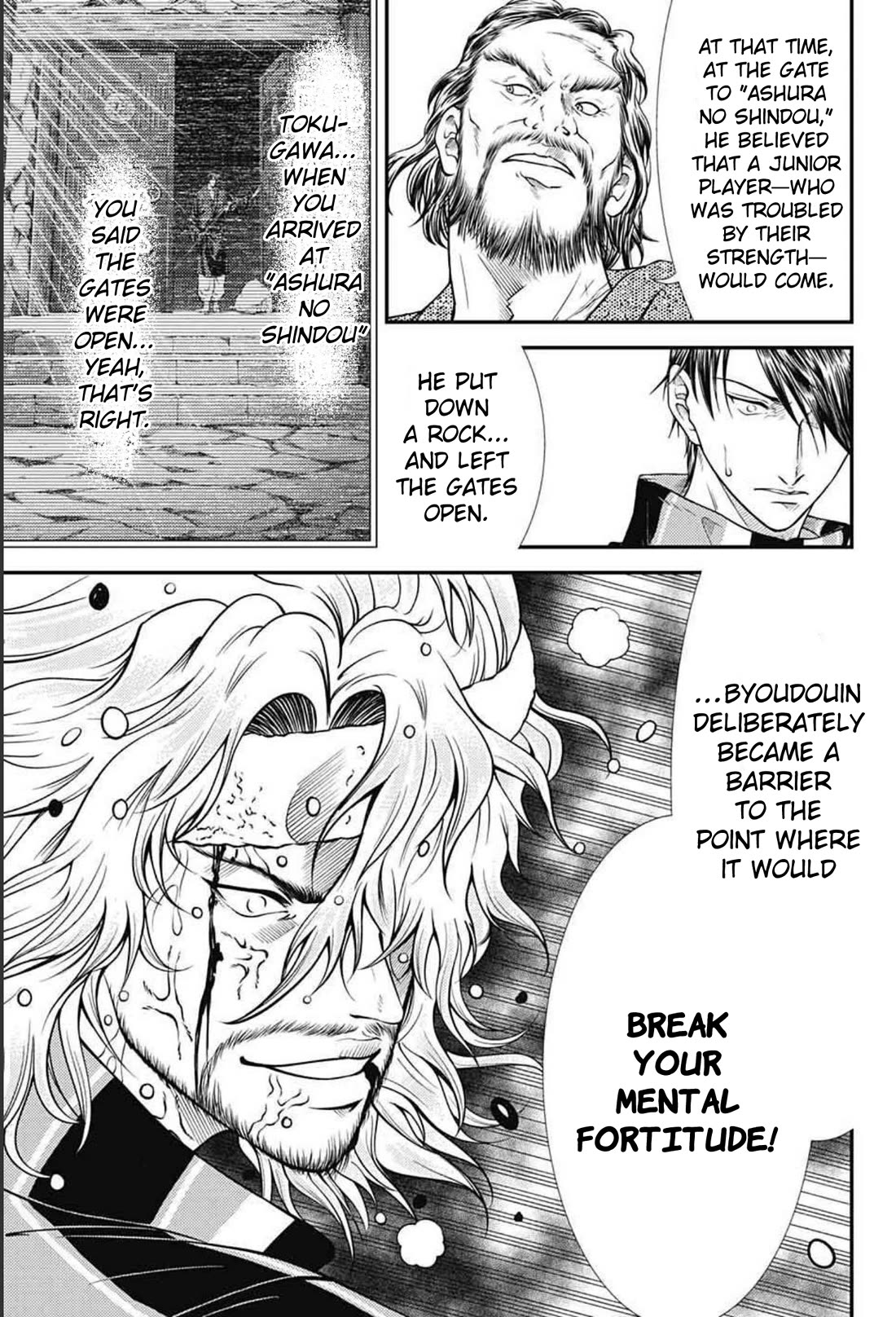 New Prince of Tennis Chapter 350 page 5 - Chapter 350: No pro can do this