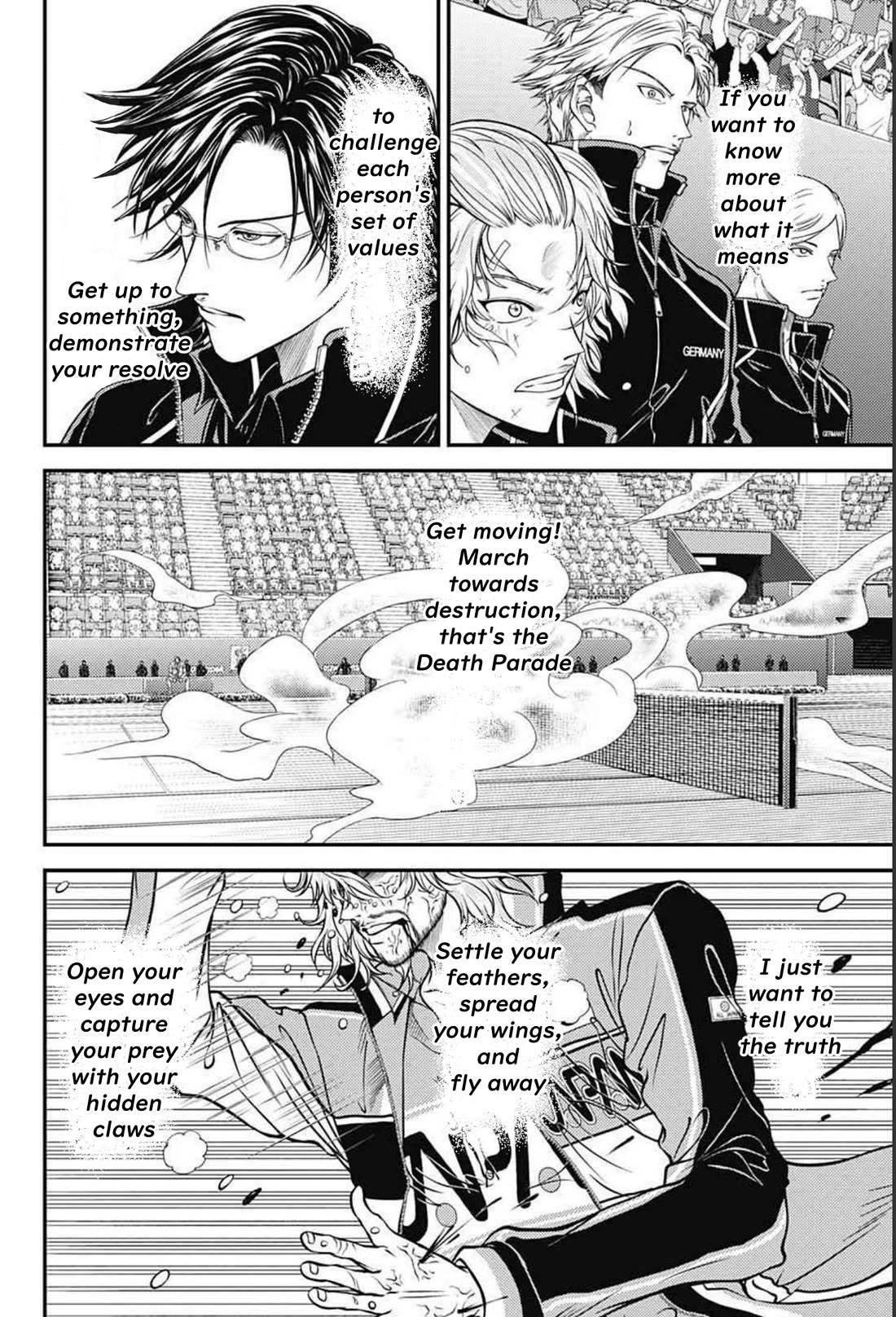 New Prince of Tennis Chapter 350 page 8 - Chapter 350: No pro can do this