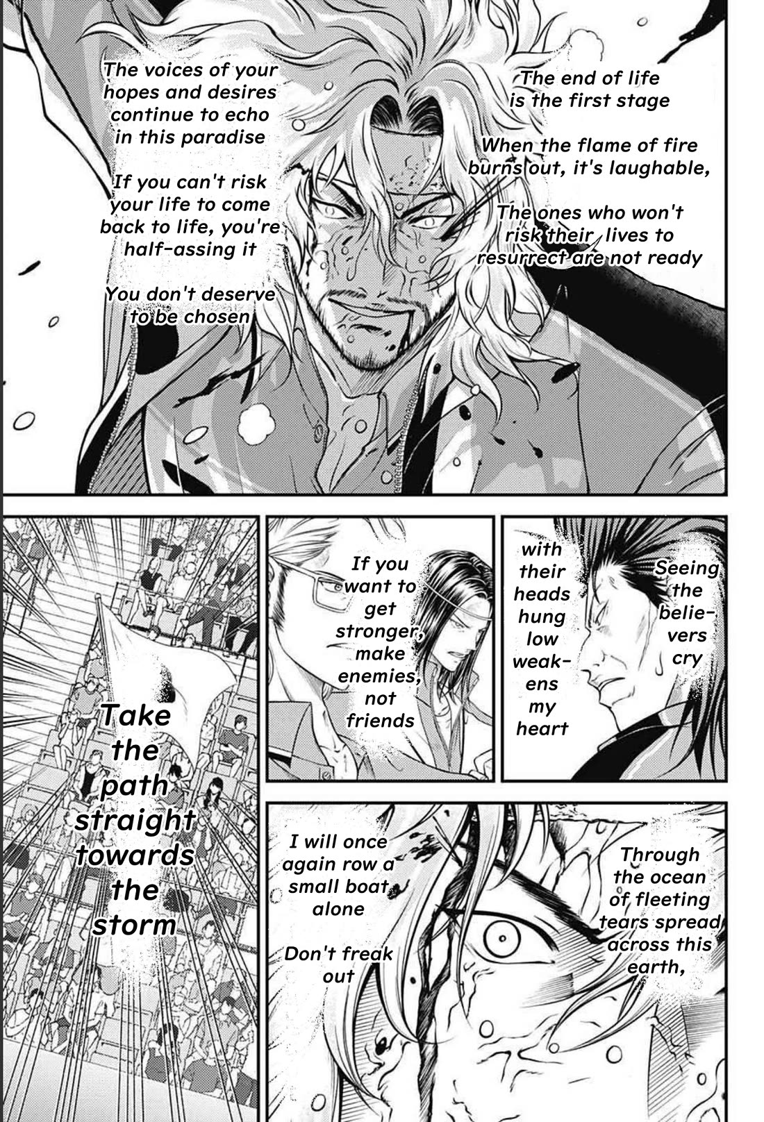New Prince of Tennis Chapter 350 page 9 - Chapter 350: No pro can do this