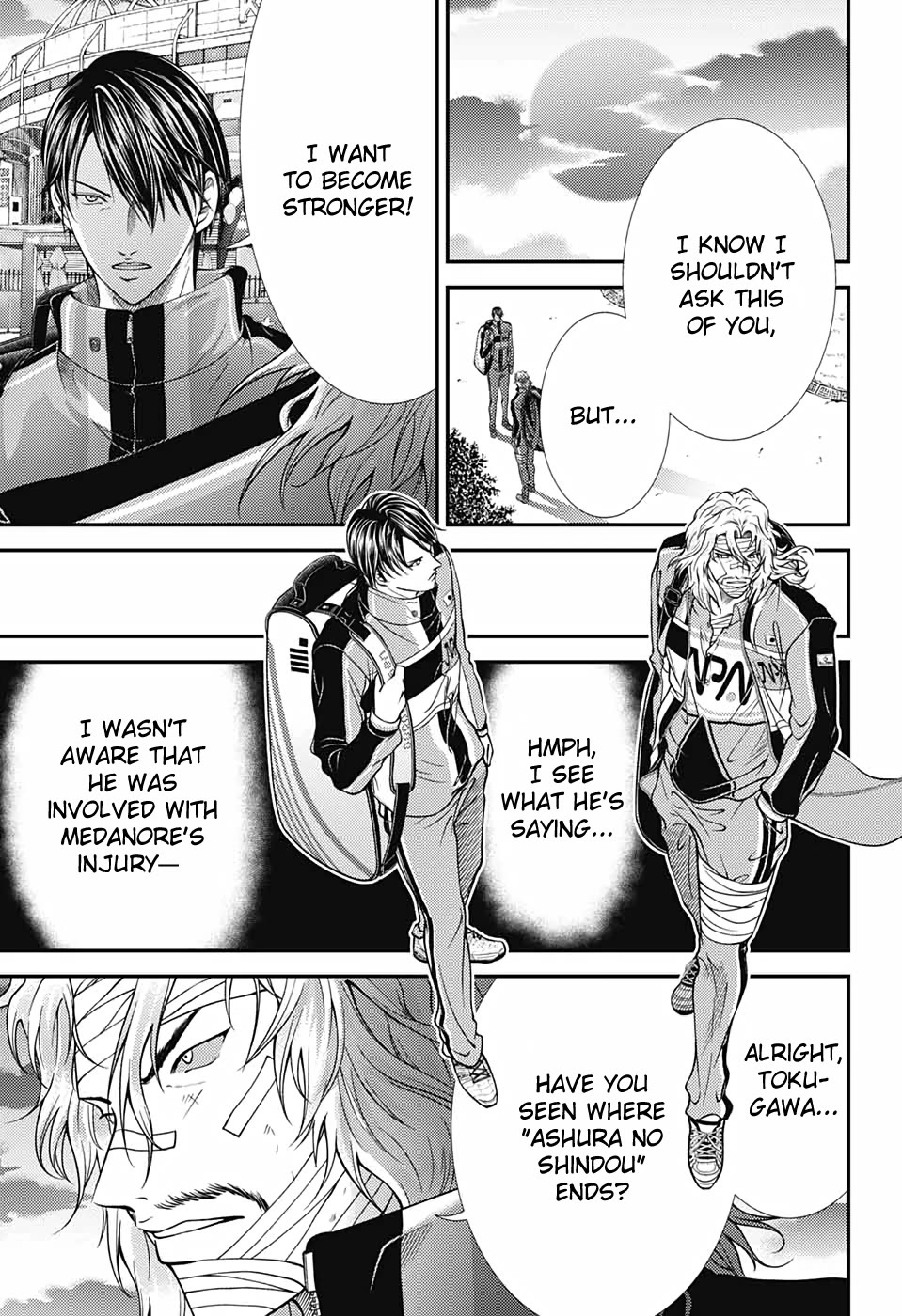 New Prince of Tennis Chapter 352 page 36 - Chapter 352: Those who fight may lose, and those who don't have already lost