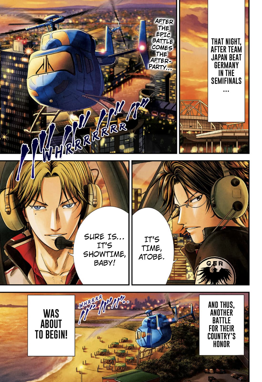 New Prince of Tennis Chapter 353 page 1 - Chapter 353: The Prince of Yakiniku II ~ World Domination