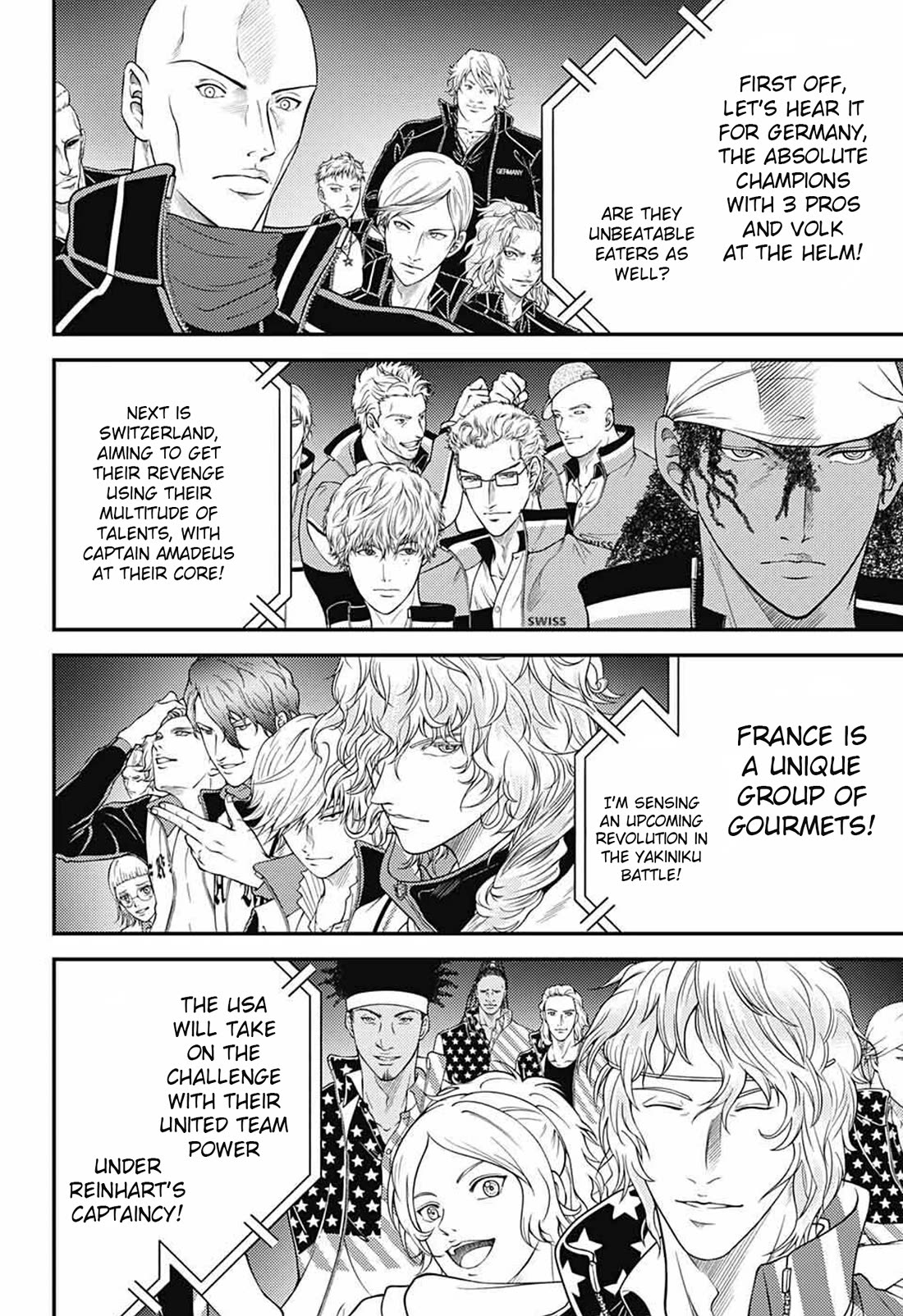 New Prince of Tennis Chapter 353 page 4 - Chapter 353: The Prince of Yakiniku II ~ World Domination