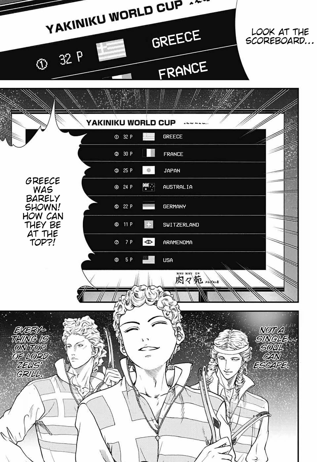 New Prince of Tennis Chapter 354 page 11 - Chapter 354: The Competitive Eating Champions Appear