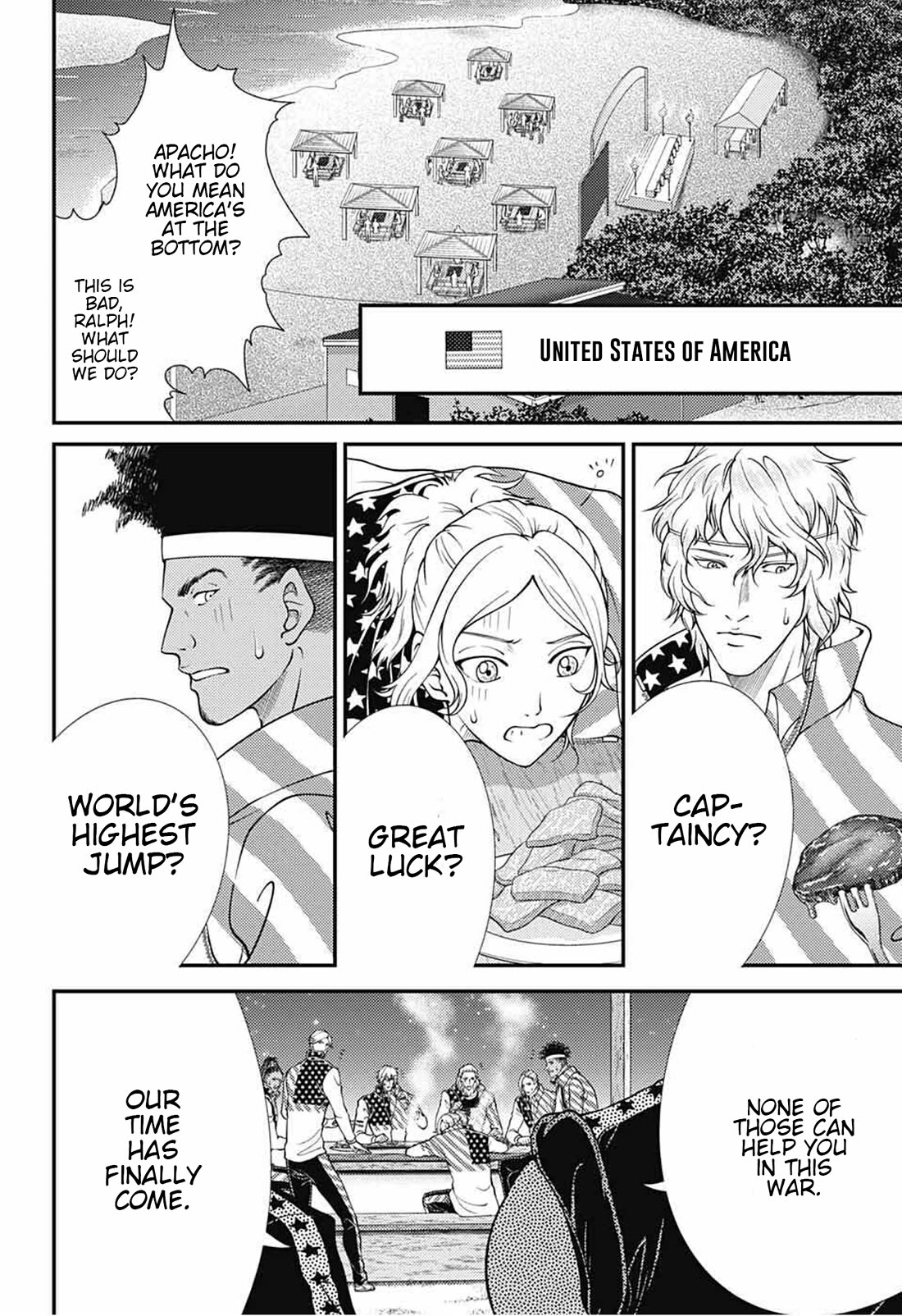 New Prince of Tennis Chapter 354 page 12 - Chapter 354: The Competitive Eating Champions Appear