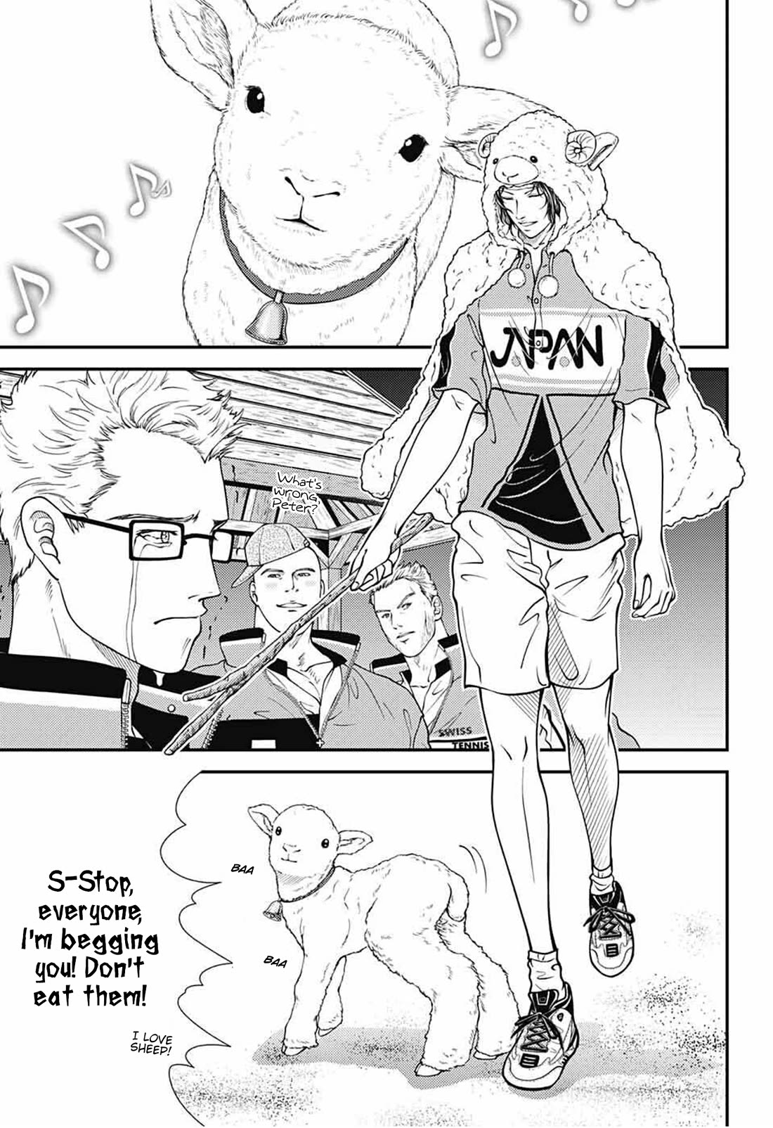 New Prince of Tennis Chapter 354 page 5 - Chapter 354: The Competitive Eating Champions Appear