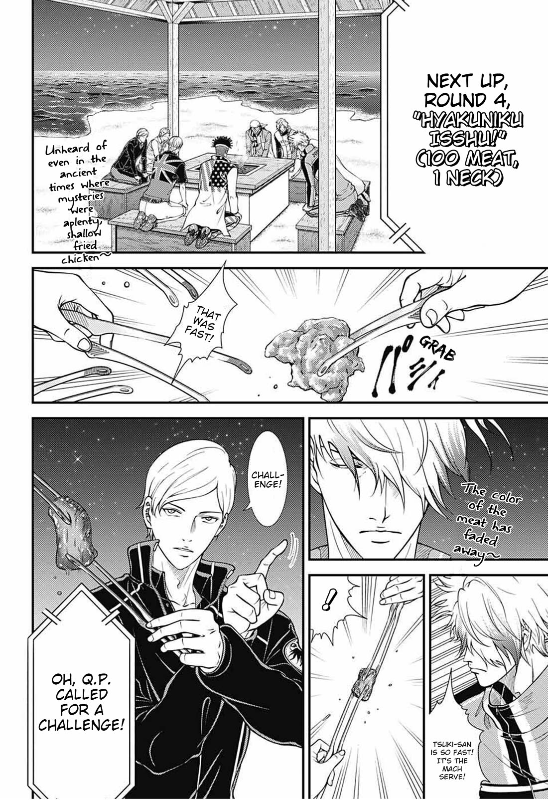 New Prince of Tennis Chapter 354 page 6 - Chapter 354: The Competitive Eating Champions Appear