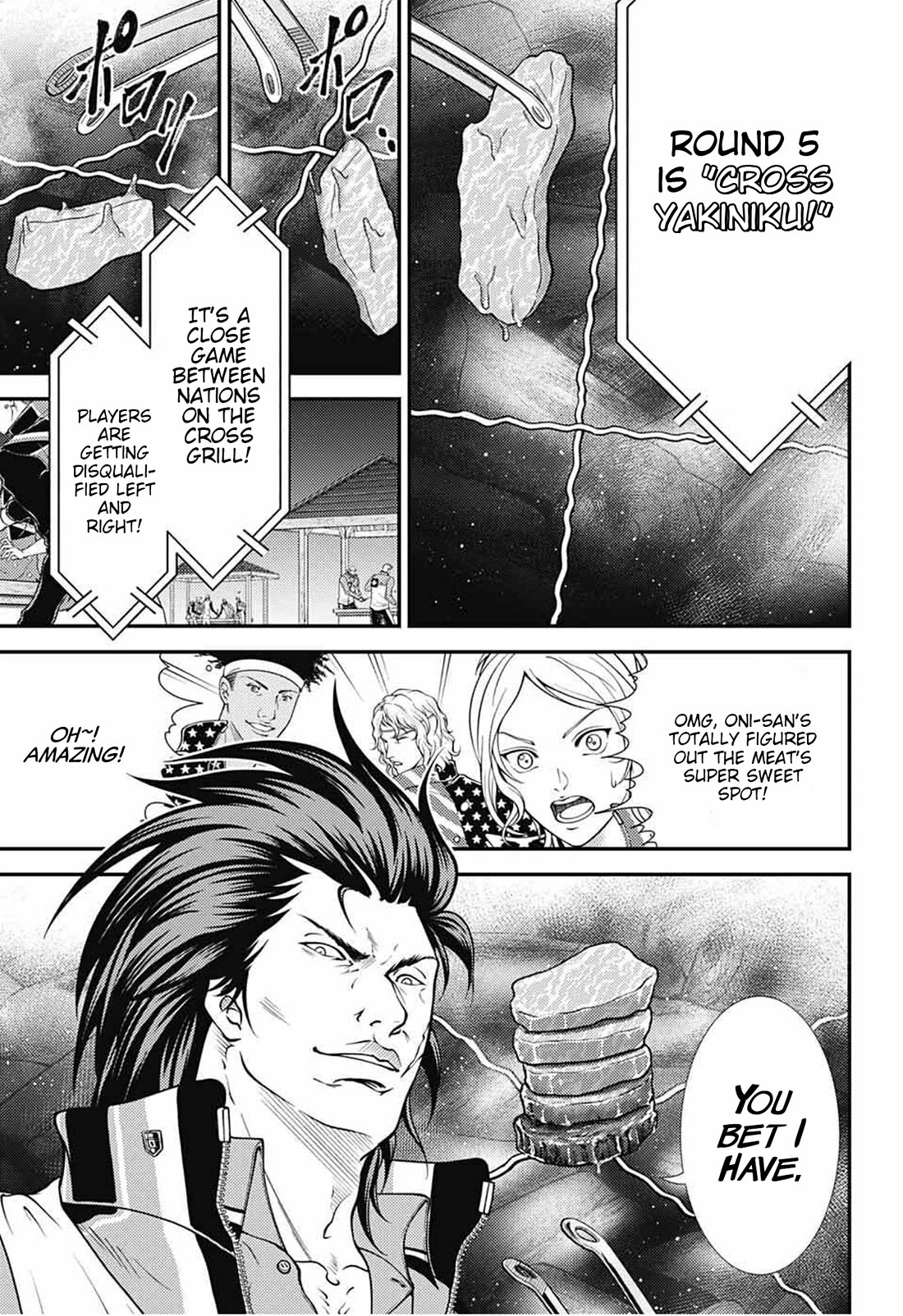 New Prince of Tennis Chapter 354 page 7 - Chapter 354: The Competitive Eating Champions Appear