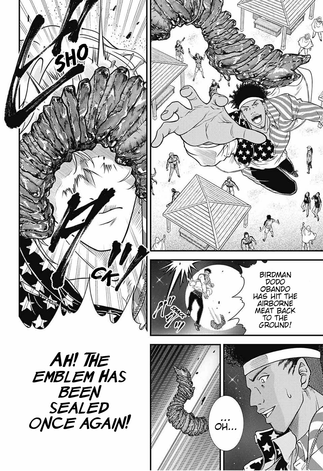 New Prince of Tennis Chapter 355 page 10 - Chapter 355: Dragon Galbi ~ Sealed Emblem