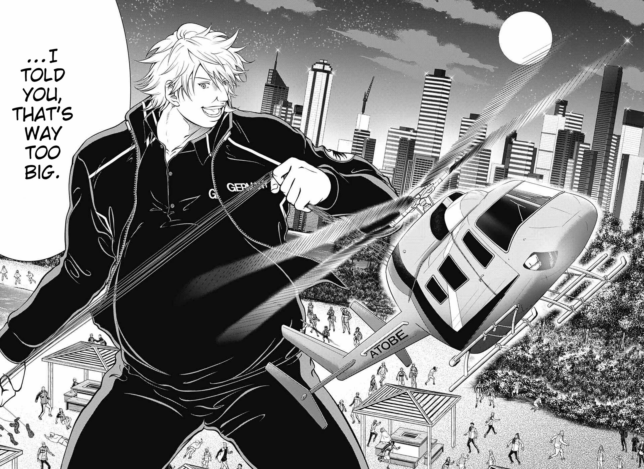 New Prince of Tennis Chapter 355 page 12 - Chapter 355: Dragon Galbi ~ Sealed Emblem