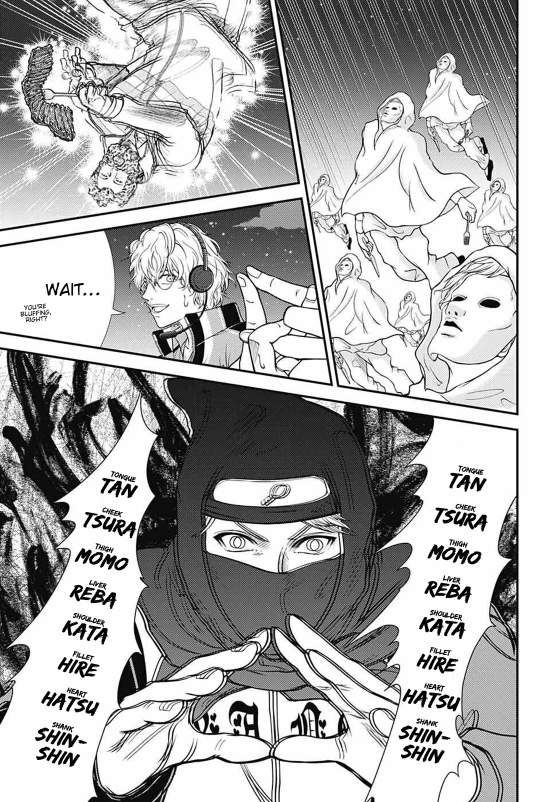 New Prince of Tennis Chapter 355 page 5 - Chapter 355: Dragon Galbi ~ Sealed Emblem