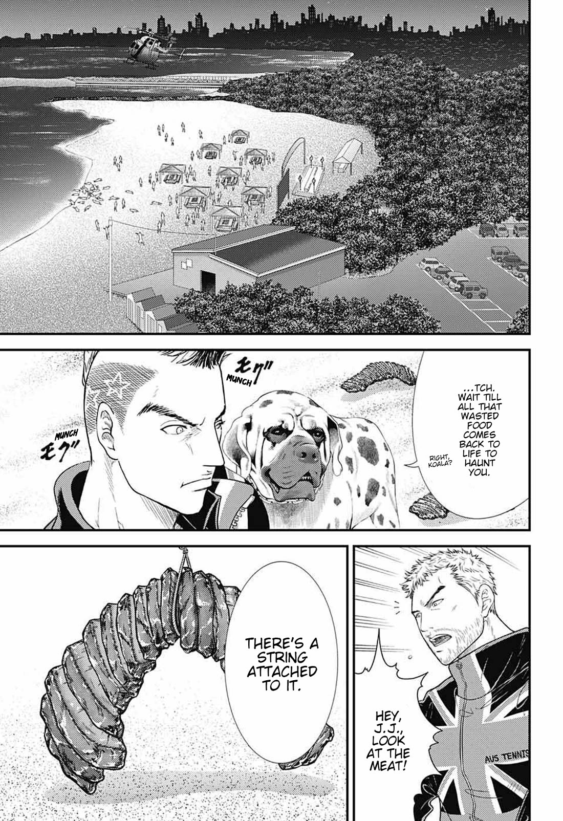 New Prince of Tennis Chapter 355 page 7 - Chapter 355: Dragon Galbi ~ Sealed Emblem