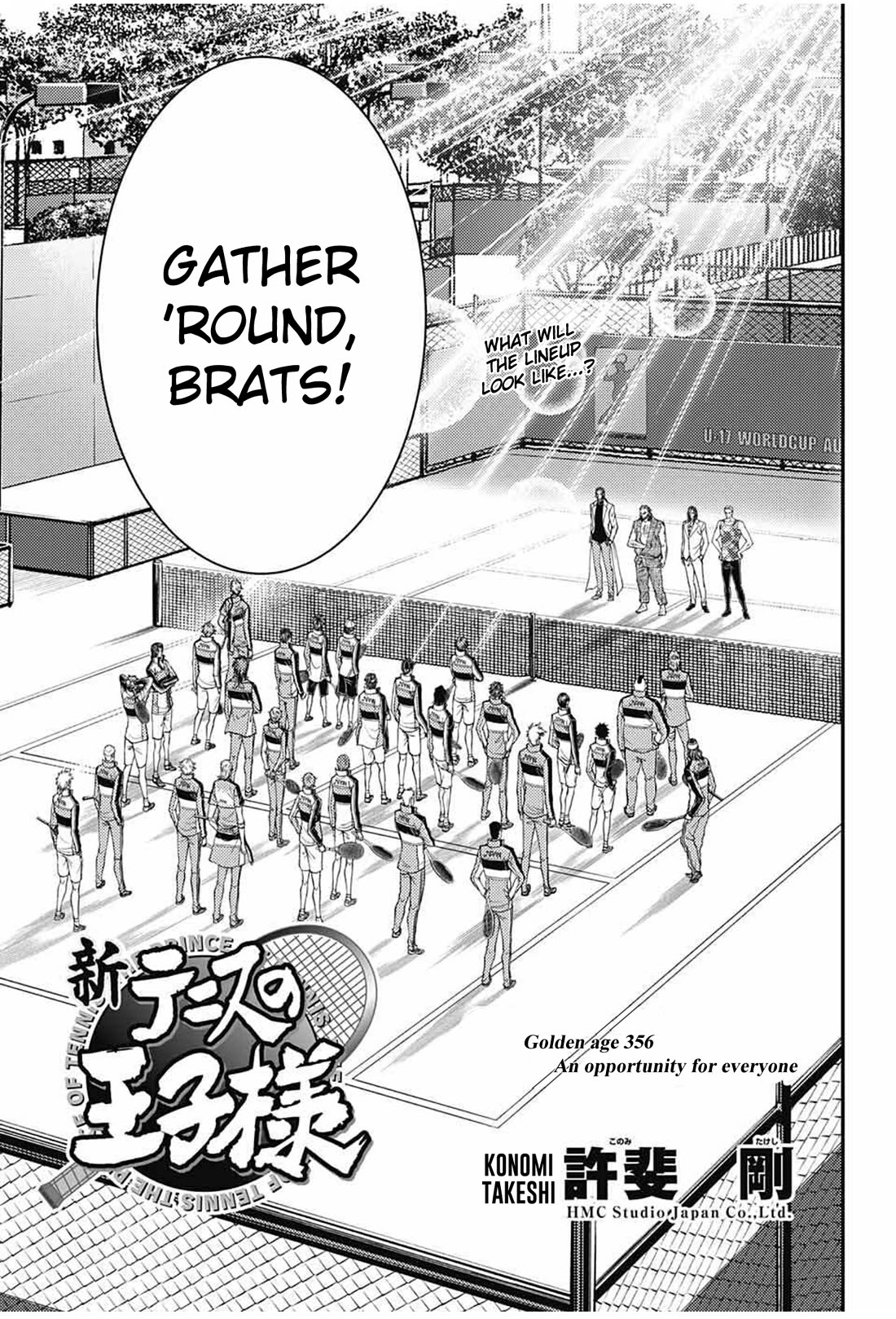 New Prince of Tennis Chapter 356 page 5 - Chapter 356: An opportunity for everyone