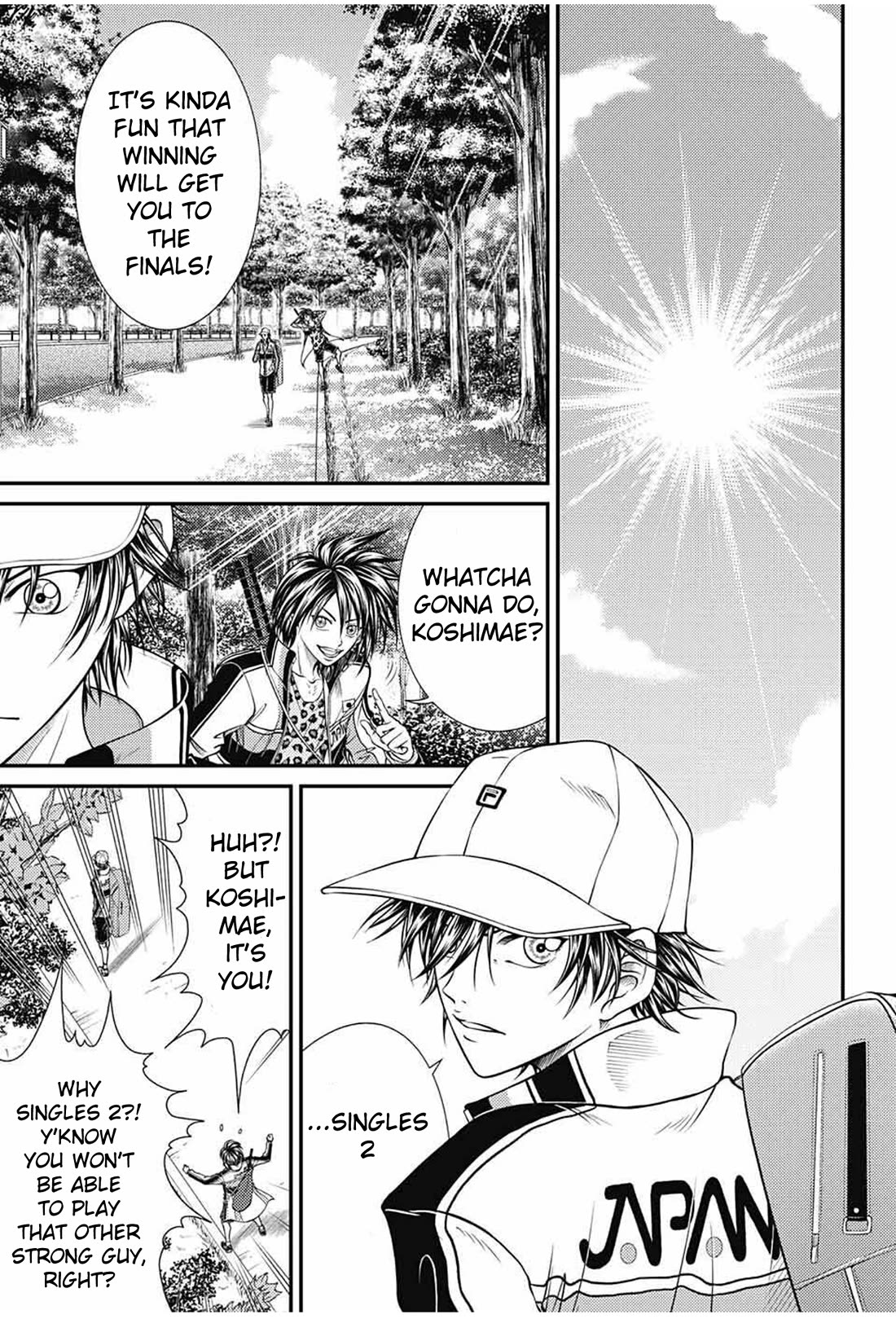 New Prince of Tennis Chapter 356 page 8 - Chapter 356: An opportunity for everyone