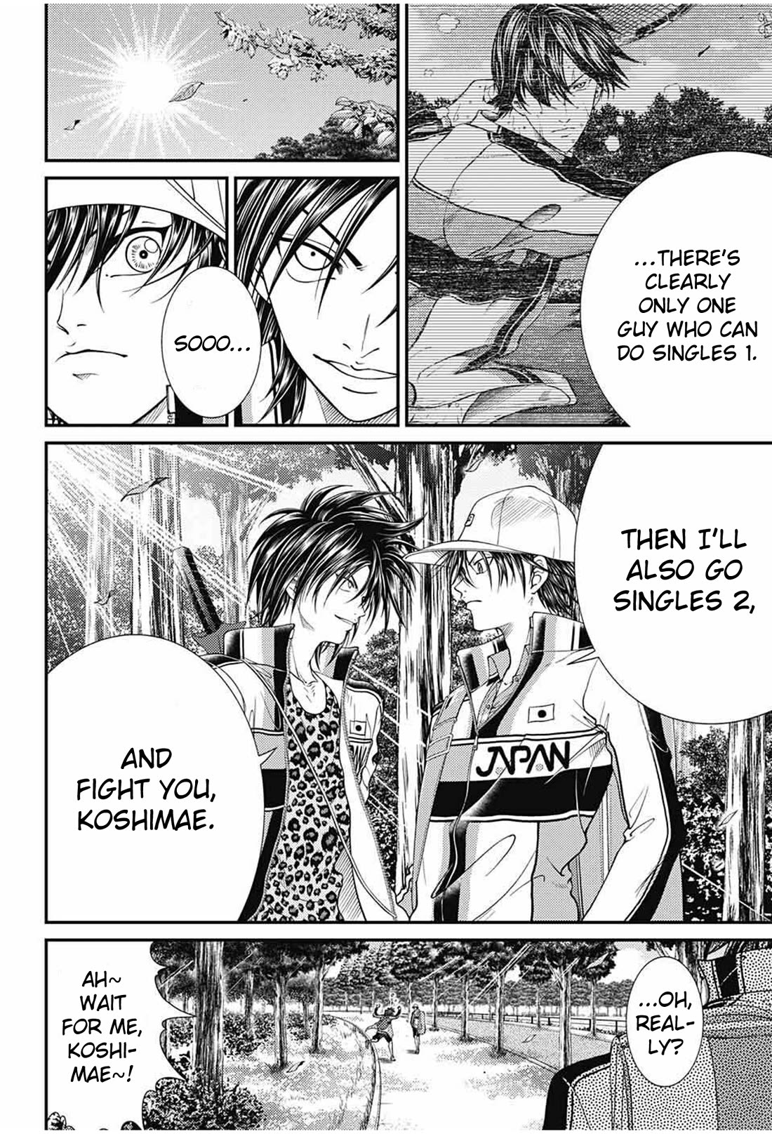 New Prince of Tennis Chapter 356 page 9 - Chapter 356: An opportunity for everyone