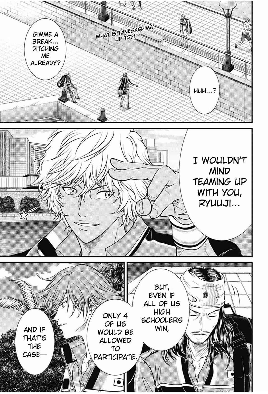 New Prince of Tennis Chapter 357 page 1 - Chapter 357: A Heartfelt Appeal
