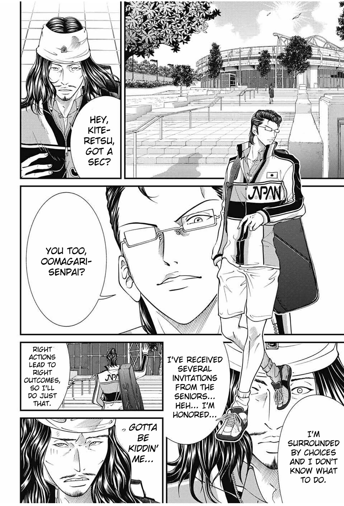 New Prince of Tennis Chapter 357 page 10 - Chapter 357: A Heartfelt Appeal