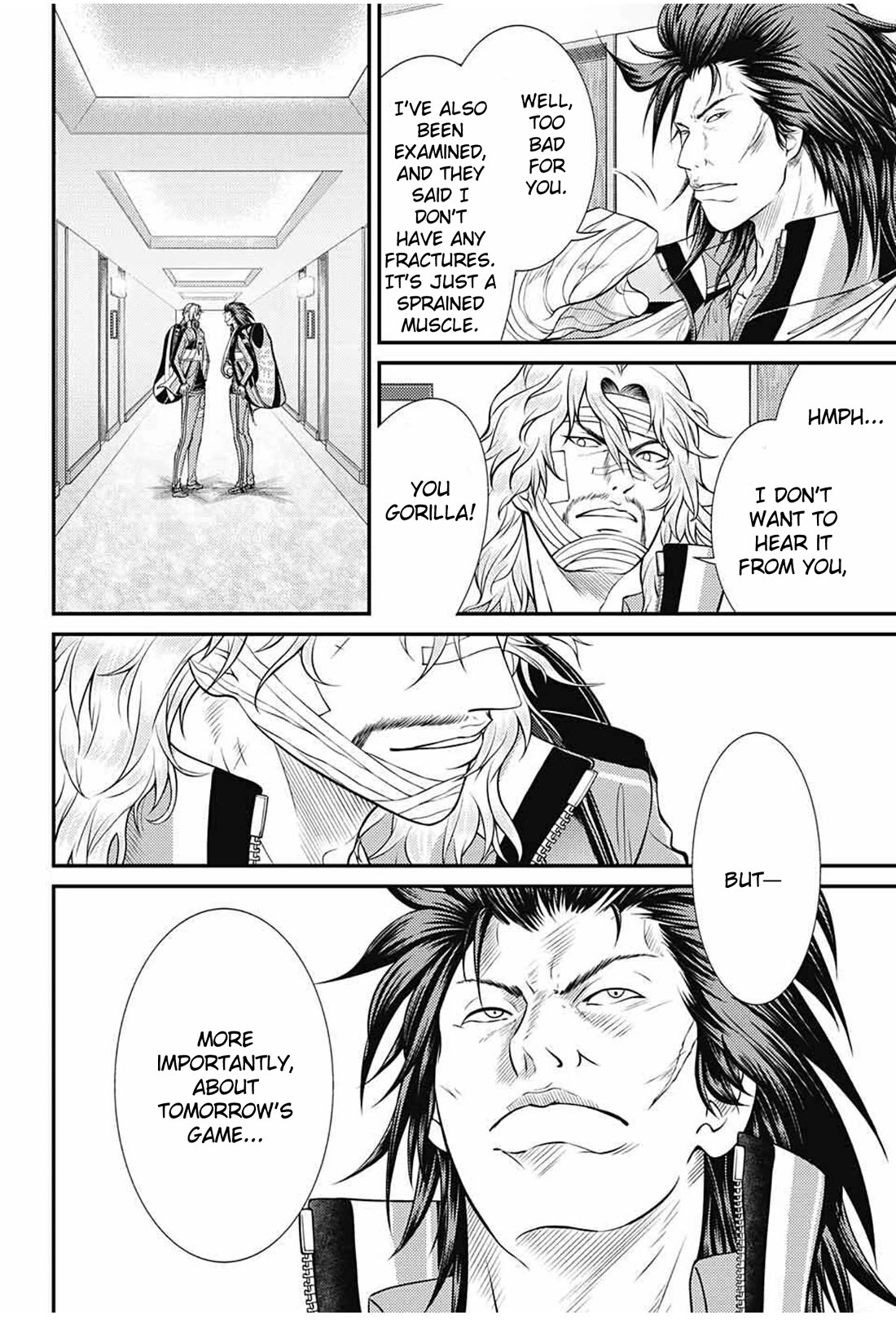 New Prince of Tennis Chapter 357 page 12 - Chapter 357: A Heartfelt Appeal