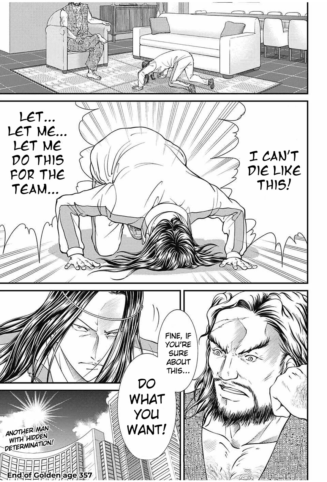 New Prince of Tennis Chapter 357 page 19 - Chapter 357: A Heartfelt Appeal