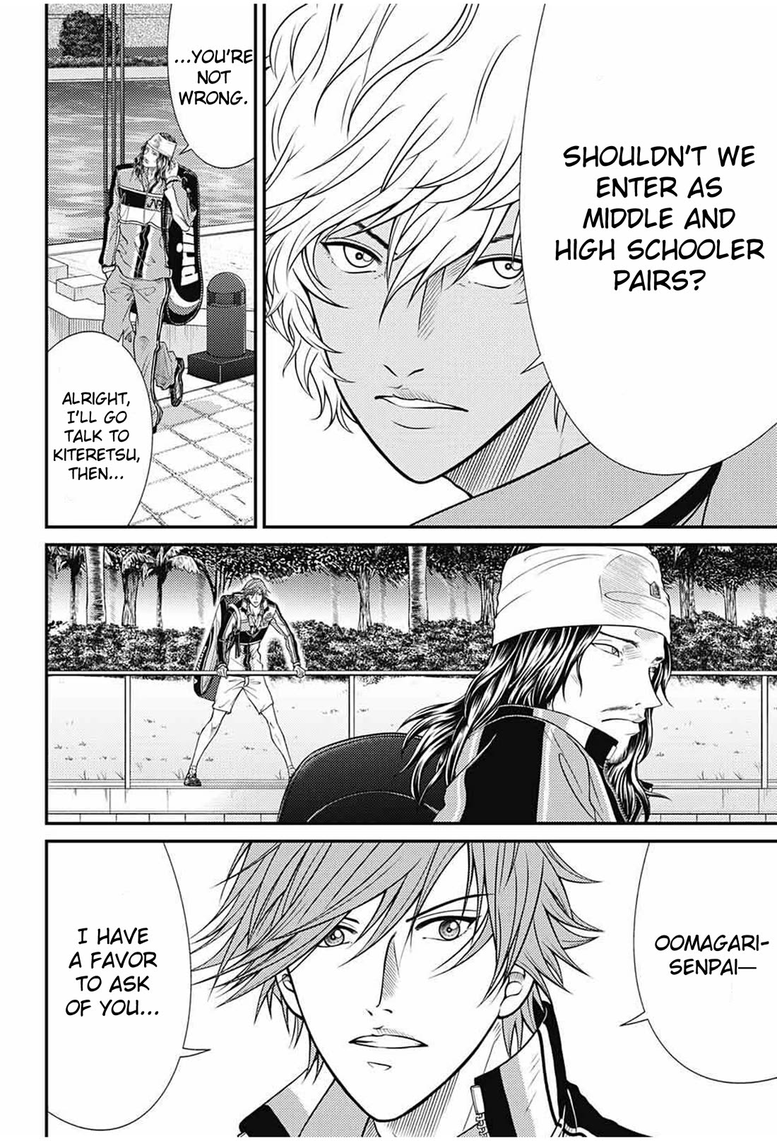 New Prince of Tennis Chapter 357 page 2 - Chapter 357: A Heartfelt Appeal