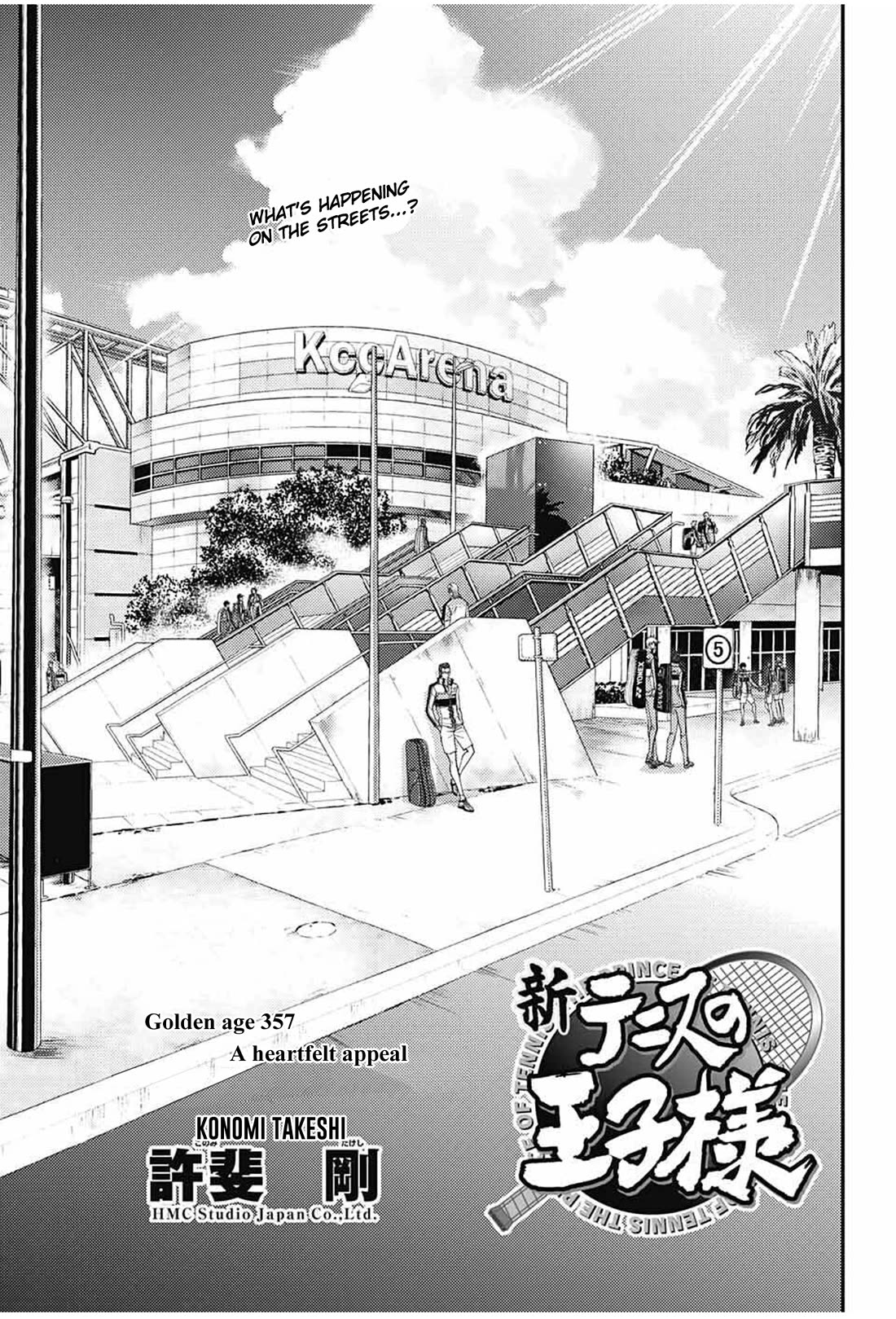 New Prince of Tennis Chapter 357 page 3 - Chapter 357: A Heartfelt Appeal