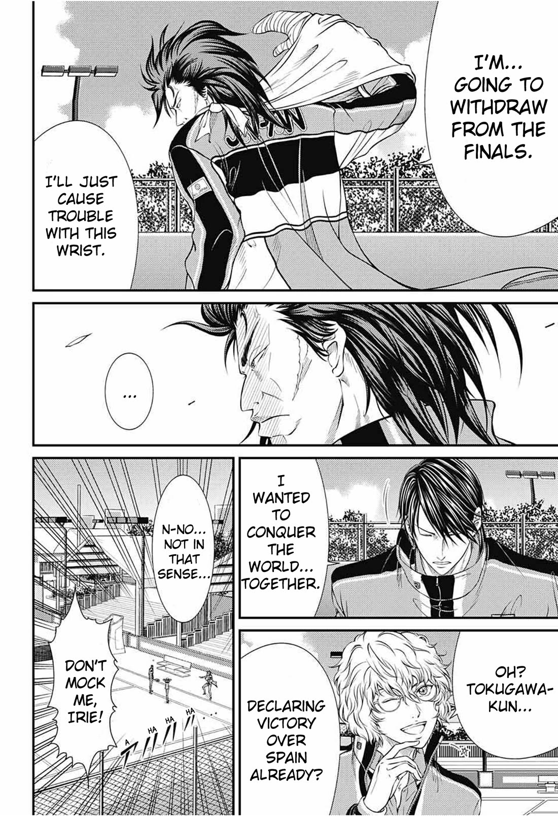 New Prince of Tennis Chapter 357 page 8 - Chapter 357: A Heartfelt Appeal